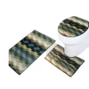 Modern and simple European-style carpet, gold diamond velvet absorbent carpet, anti-oil and anti-slip floor mat for living room, bedroom and kitchen Application Scenario